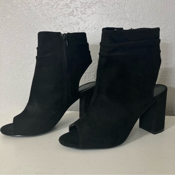 Charlotte Russe Fallone Peep Toe Booties - Picture 1 of 2